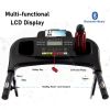 Folding Treadmill with Incline 2.5HP 12KM/H Electric Treadmill for Home Foldable