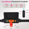 NEW Folding Walking Pad Under Desk Treadmill for Home Office -2.5HP Walking Treadmill With Incline 0.5-7.5MPH 300LBS Capacity Treadmill for Walking Ru