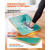 Balance Board, 360° Rotating Wobble Board Trainer for Adults 3-Level Adjustable, Wooden Balance Training Equipment