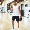 Water Filled Dumbbells Set, Fun Dice Style Travel Foldable Dumbbells,Fitness Dumbbell Pairs 15lbs, Portable Training Equipment, for Core Training