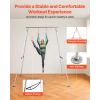 Yoga Stand Frame, Max 310 lbs Load Swing Stand, Triangular Structure Pull Up Stands, Aerial Silk Stands with Height Adjustable & Aluminum Frame Legs