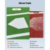 Baseball Hitting Mat, 12x6 ft Batting Cage Mat, Batters Box Turf Mats, Softball Batting Practice Equipment with Home Plate and Anti Fade Turf