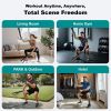 Portable Cordless Battle Ropes for Home Fitness