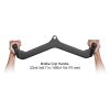 LAT Pulldown Attachment, Cable Machine Rowing V-bar Attachment, Tricep Pull Down Bar, Back Strength Training Rubber Coated Handle Grip