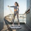 Silent Vibration Platform Crazy Fitness Massage 10-Frequency Weight Loss & Fat Burner Body Shaking Machine For Unisex Grey033