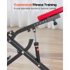 Squat Machine, Deep Squat Rowing Machine for Home, Easy Setup & Foldable Exercise Equipment, Glute Trainer Machine with 12-Gear Adjustable Resistance
