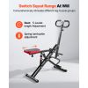 Squat Machine, Deep Squat Rowing Machine for Home, Easy Setup & Foldable Exercise Equipment, Glute Trainer Machine with 12-Gear Adjustable Resistance