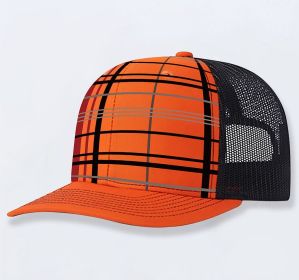 Casual Hat For Men (Option: Orange-One size)