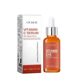 OUHOE Vitamin C Serum, Moist Tender Firming Skin Fade Out Fine Lines Anti-Wrinkle Skin Cream (Option: 30ml-48g-1.18*1.18*4.13inch)