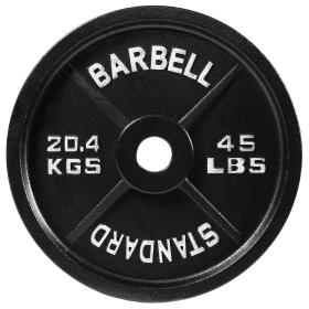 Only Supports Self Picking Cast Iron Weightlifting Boards For Strength Training And Weightlifting, With Multiple Set Sizes Available (Option: 45LB Single)