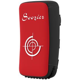 16.5 in Muay Thai Kick Shield Punching Pad, Kick Shield for Martial Arts, Karate, Kickboxing, MMA x 1 Unit, Red (Option: Red)