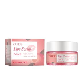 OUHOE Peach Lip Moisturizer, Gentle Moisturizing And Moisturizing Care Gloss Moisturizing Repair Dry Dead Skin Lip Cream (Option: 20g-56.1g-2.04*2.04*1.45inch)