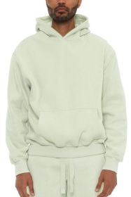 Premium Cotton Blend Hoodie (Color: FROST, size: S)
