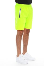 Active Sports Performance Running Short (Color: LIME, size: 2XL)