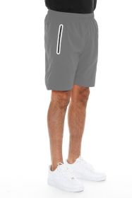 Active Sports Performance Running Short (Color: Dark Grey, size: M)