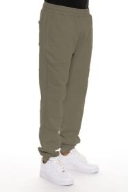 Little Better Premium Cotton Sweat Pant (Color: MILITARY, size: M)