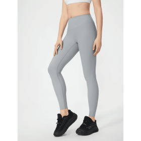 JupiterGear High-Waisted Leggings (Color: Light Gray, size: 6)
