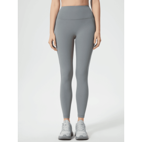 JupiterGear Wide Waistband Leggings (Color: Gray, size: 12)