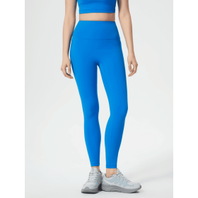 JupiterGear Wide Waistband Leggings (Color: Blue, size: 12)