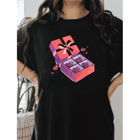 Casual Women's Cotton T-Shirt with Bow Detail - Trendy and Comfortable for Every Season (Style: 424)