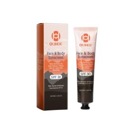 OUHOE Multifunctional Protective Moisturizer For Summer Outdoor Skin Protection Lightweight Texture Without Greasy Moisture (Option: 80g-103g-6.53*1.37*1.37inch)