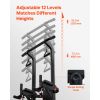 Pull Up Bar, 330 LBS Power Tower Dip Station, Workout Dip Station with H-Shaped Stable Base & Back Pad