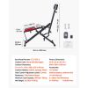 Squat Machine, Deep Squat Rowing Machine for Home, Easy Setup & Foldable Exercise Equipment