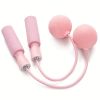 1pc Cordless Jump Rope With Weighted Ball; Skipping Rope For Sports Training