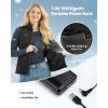 Heated Vest, Women Electric Heating Vest with 16000 mAh Battery Pack, 6 Heating Zones Lightweight Rechargeable Winter-Vest with 3 Levels