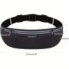 Secure Running Belt Pack ��� Lockable Zipper & Breathable Mesh for Phone/Wallet Storage (Ideal for Jogging & Travel)