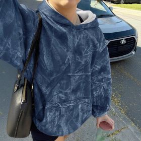 Hoodie Hot Sale Long Sleeve Jungle Maple Leaf Branches (Option: Color 2-6XL)